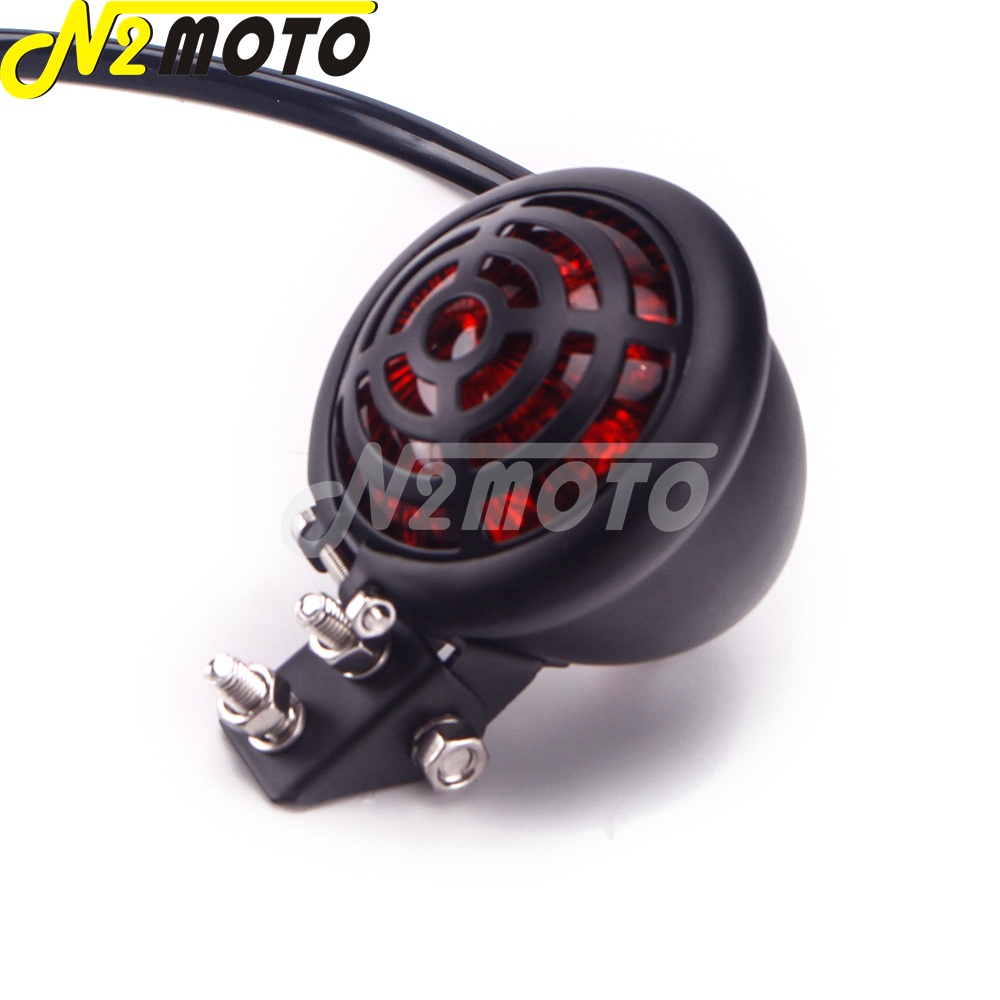 Rmoto Mini Bates Vintage Led Taillight Motorcycle Custom Tail Brake