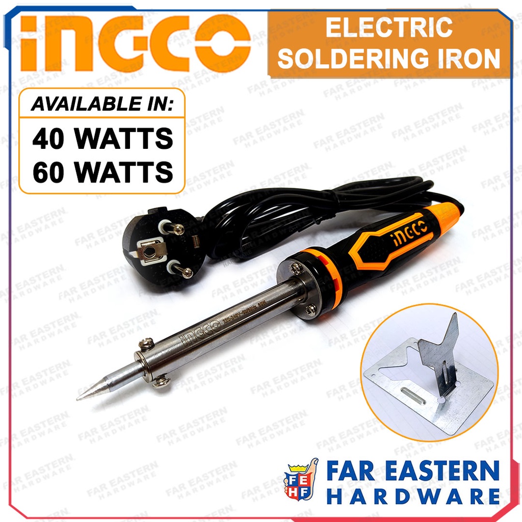 Ingco Electric Soldering Iron W W Inht Shopee Philippines