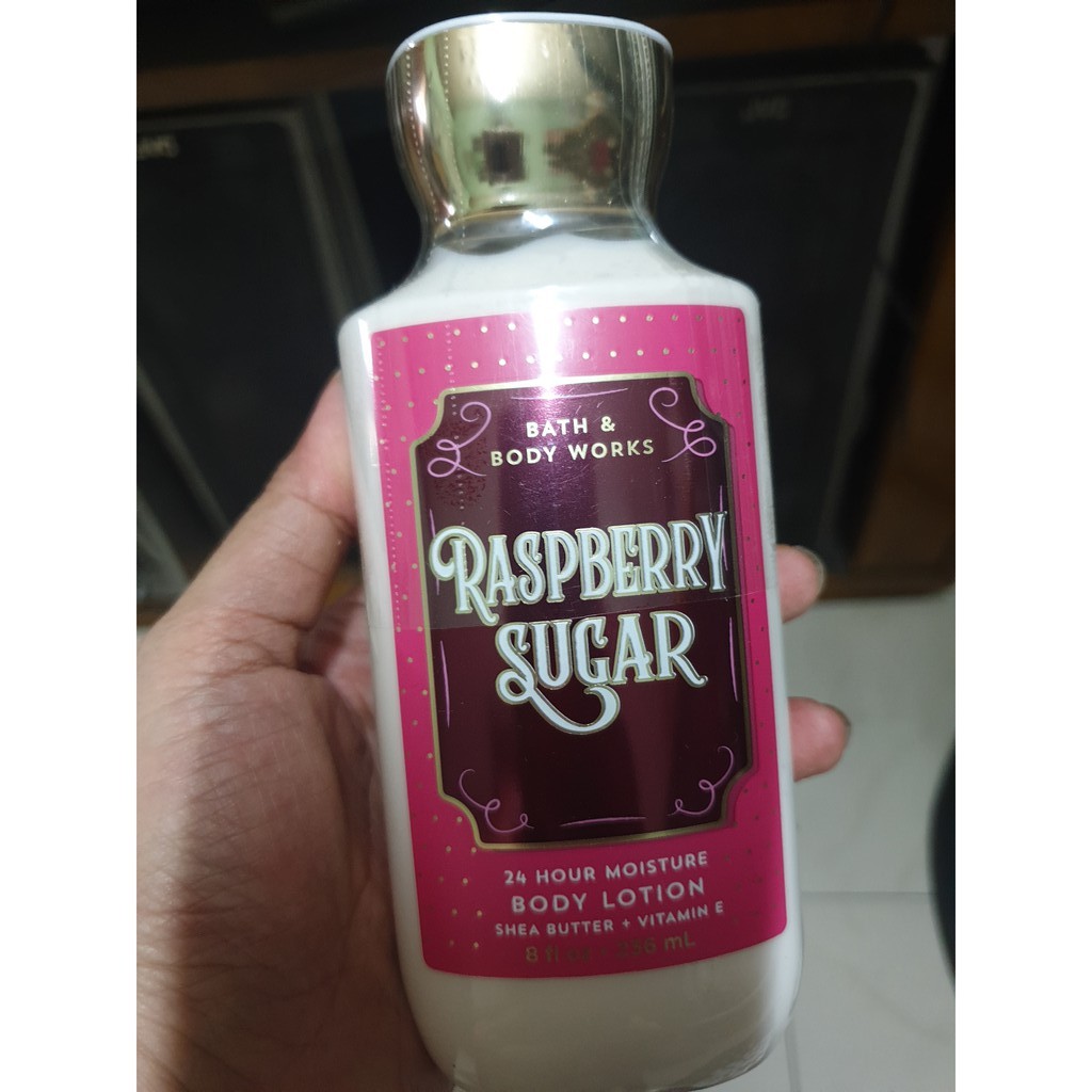 Bbw Bath And Body Works Hour Moisture Lotion Ml Raspberry Sugar