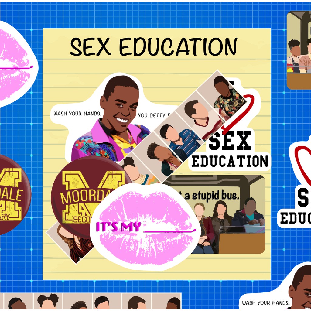 WATERPROOF LAMINATED SEX EDUCATION STICKER PACK SEX ED Shopee