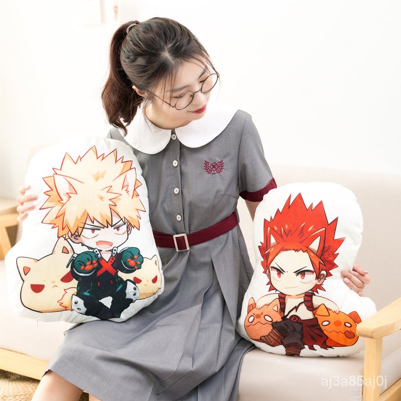 50cm My Hero Academia Anime Plush Toys Todoroki Shouto Kirishima Eijiro