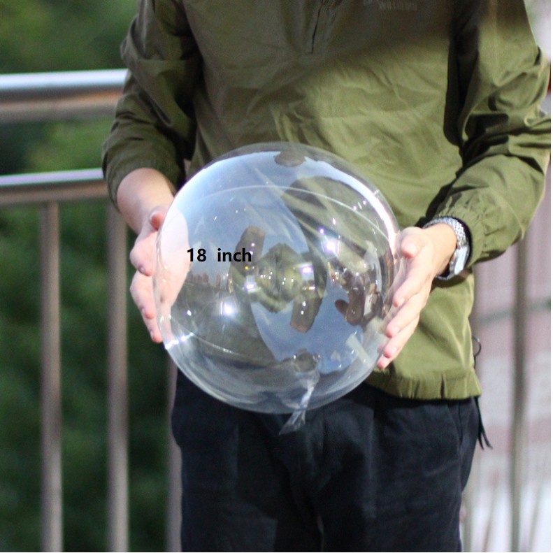 12 18 20 24 36 INCH Romantic BALLOON BOBO TRANSPARENT OVAL Shopee