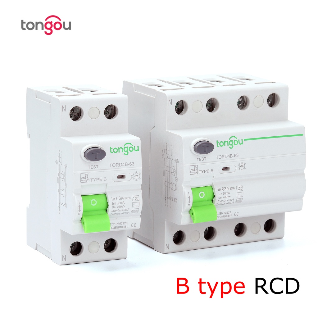 Electric Vehicle Ev Charging Pile Residual Current Breaker Dc Rccb Rcd