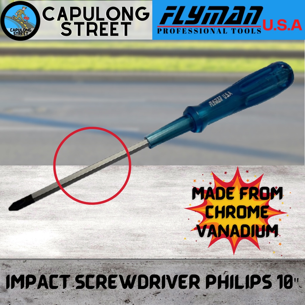 Capulong Flyman Impact Philips Screwdriver Flyman Impact Plus