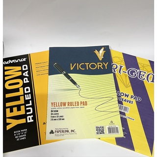 Yellow Pad Paper Long Writing Pad Sold Per Ream Pads Victory L