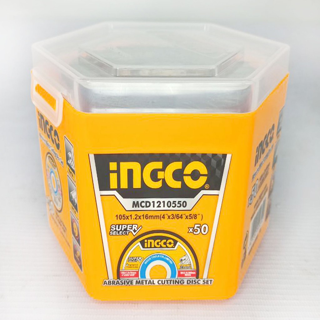 Ingco Abrasive Metal Cutting Disc Set Mcd Shopee Philippines