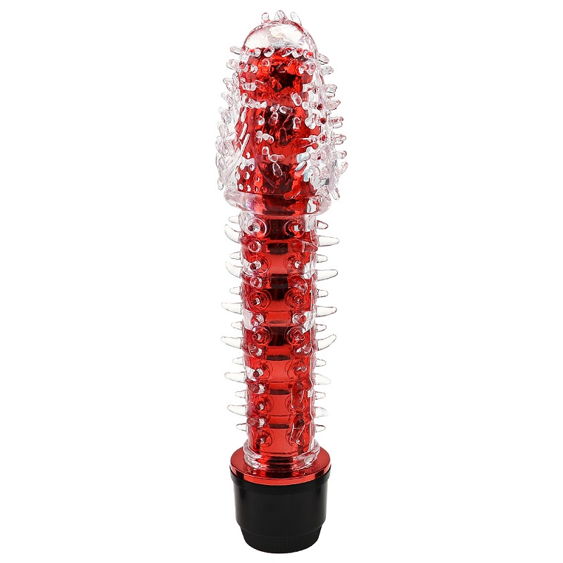 Jelly Dildo Vibrator Barbed Spike Vibrator Woman Sex Toys G Spot Vagina