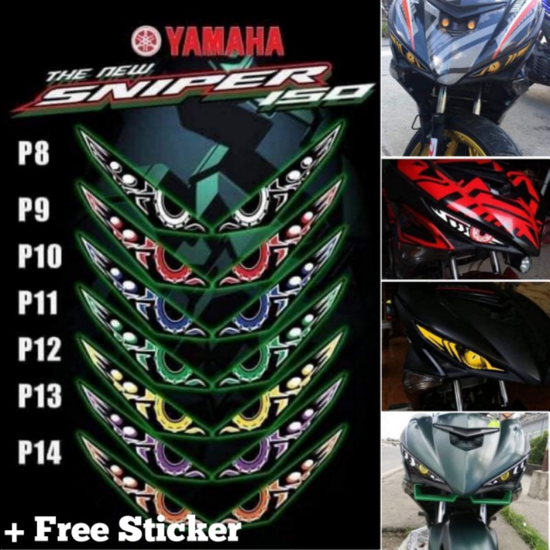 Winker Eye For Yamaha Sniper Doxou Shopee Philippines