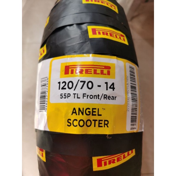 PIRELLI ANGEL SCOOTER WITH FREE SEALANT AND PITTO 150 70 14 110 80 14