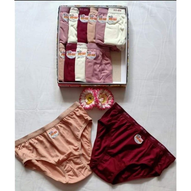 SO EN ORIGINAL PANTY BBC 100 AUTHENTIC NUDE MARRON PINK MILKY WHITE