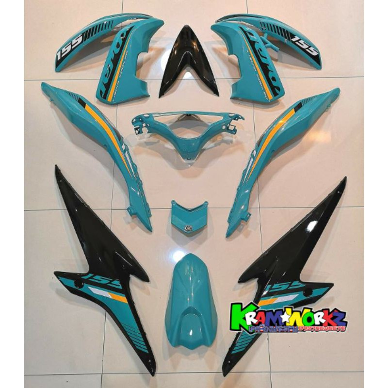 Aerox Fairings Body Kit Pcs Shopee Philippines