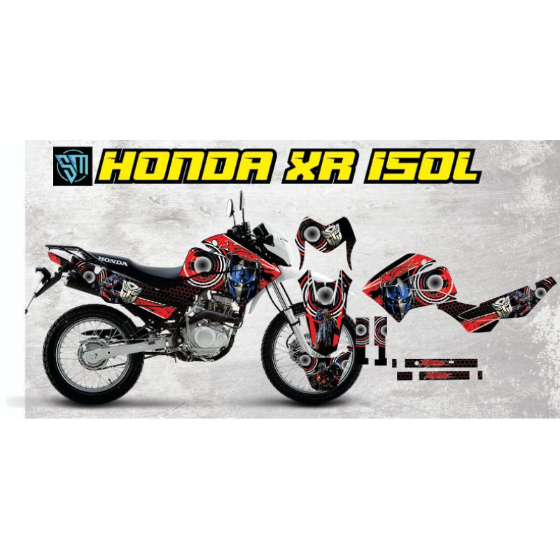 Honda Xr L Full Body Decals Shopee Philippines