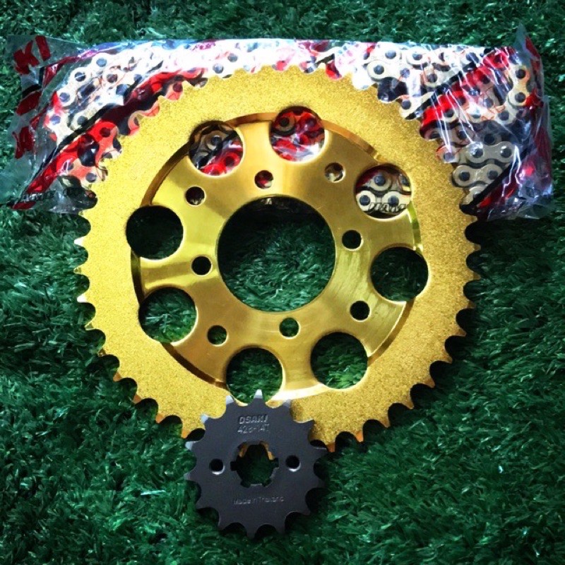 Osaki Chainset Raider N Lucky Gold Shopee Philippines