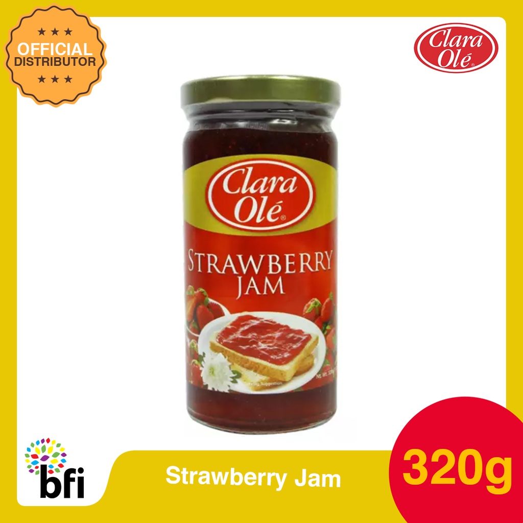 Clara Ole Strawberry Jam 320g Shopee Philippines