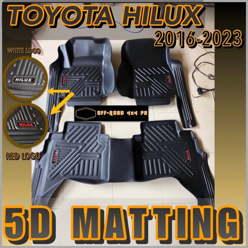 Toyota Hilux D Deep Dish Matting Revo Conquest Hilux