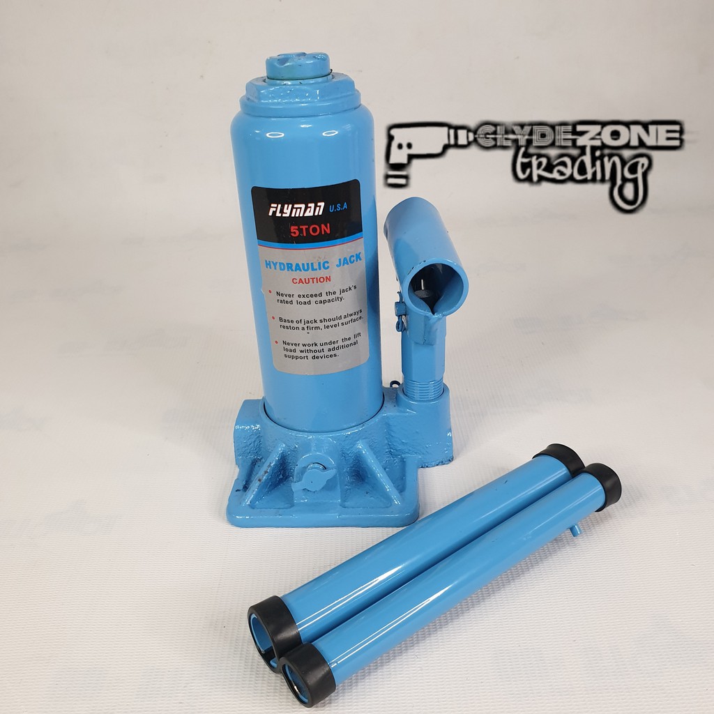 FLYMAN ORIGINAL Hydraulic Jack Bottle Type 5 Tons Shopee Philippines