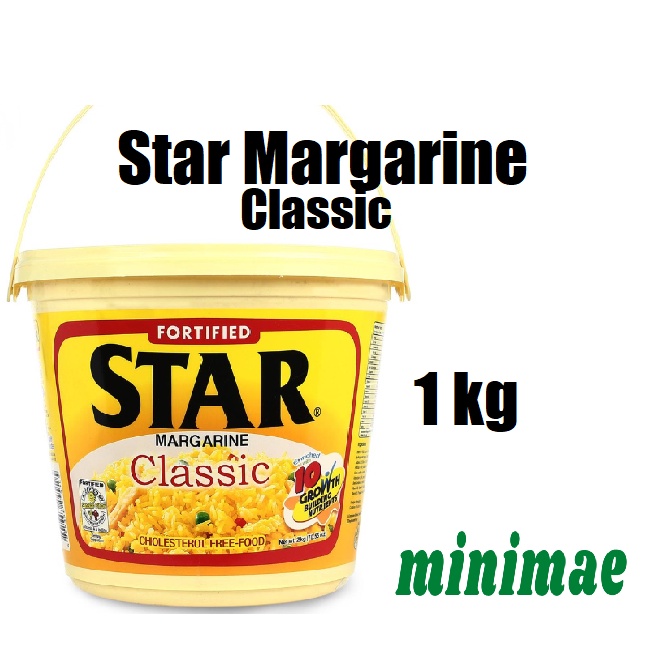 Minimae Star Margarine Classic 1kg Shopee Philippines