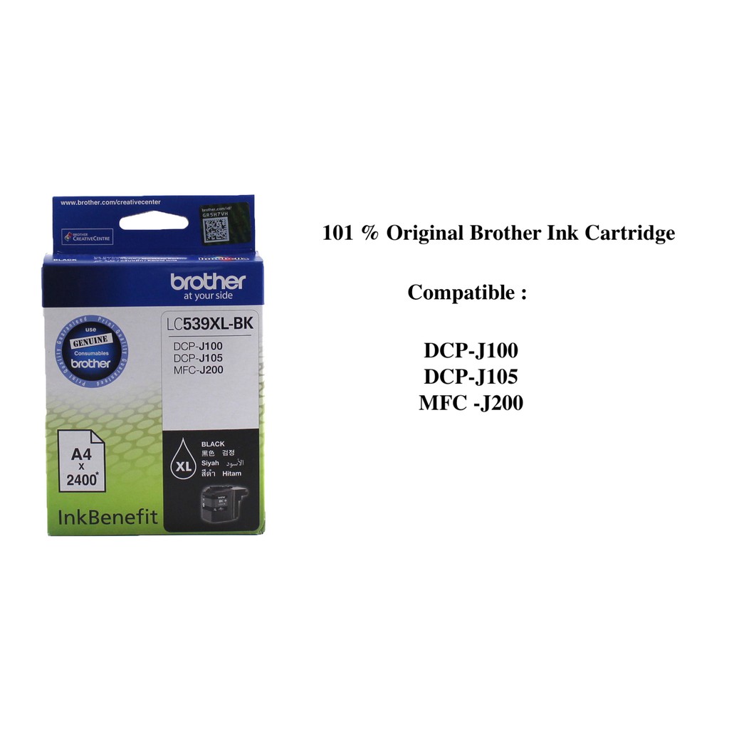 Original Brother Ink Cartridge For Dcp J Dcp J Mfc J