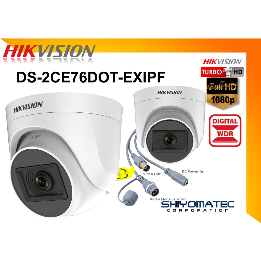 Hikvision Turbo Hd Mp P Dome Camera Ds Ce D T Ipf Ds Ce D T