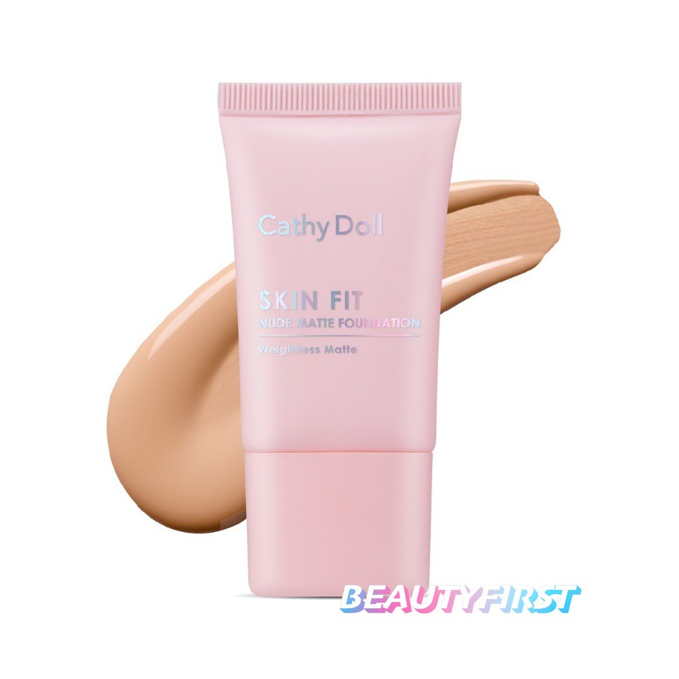 Cathy Doll Skin Fit Nude Matte Foundation 15ml Shopee Philippines