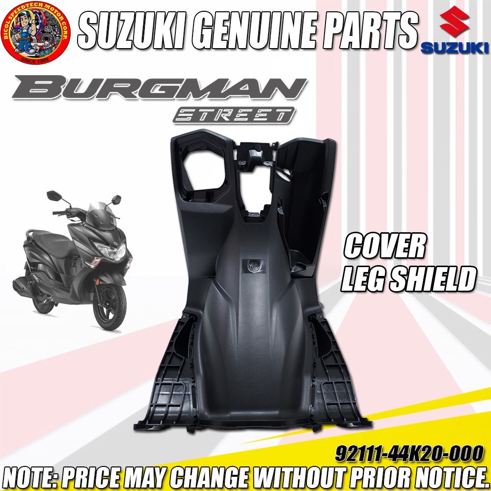 BURGMAN STREET 125 COVER LEG SHIELD SGP Genuine 92111 44K20 000