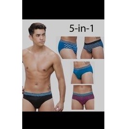 Sale Mse Original 5 Pcs Fury Men S Bikini Brief Matias Shopee