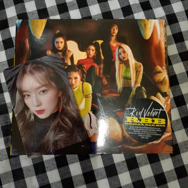 Official UNSEALED ALBUM RED VELVET RBB IRENE RED VELVET RARE PHOTO CARD