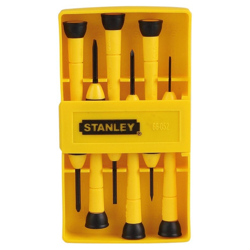 Stanley Precision Screwdriver Set Pcs Yellow Case Shopee Philippines