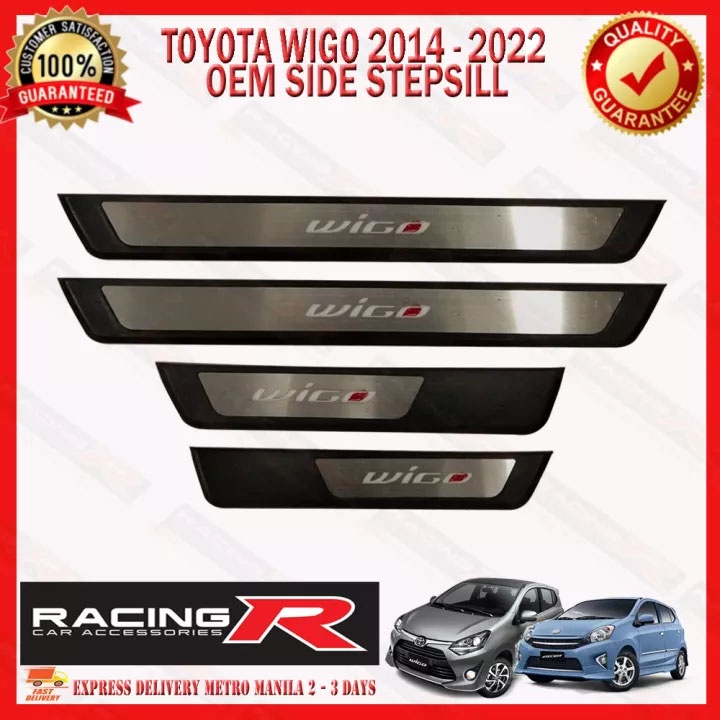 Toyota Wigo To Side Step Sill Or Door Side Step Sill With