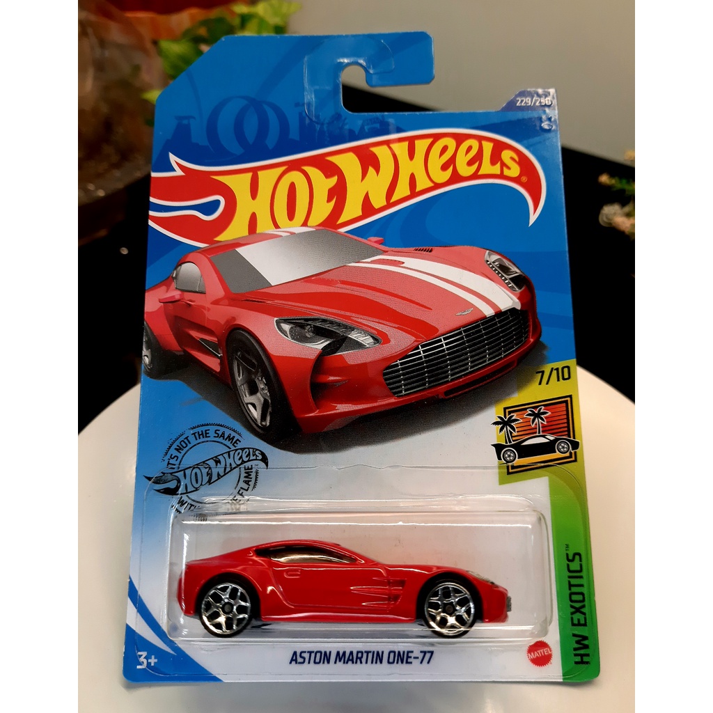 HOT WHEELS ASTON MARTIN ONE 77 2020 RED Shopee Philippines