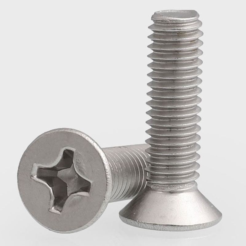 316 Stainless Steel Cross Countersunk Head Screw Flat Head Extension