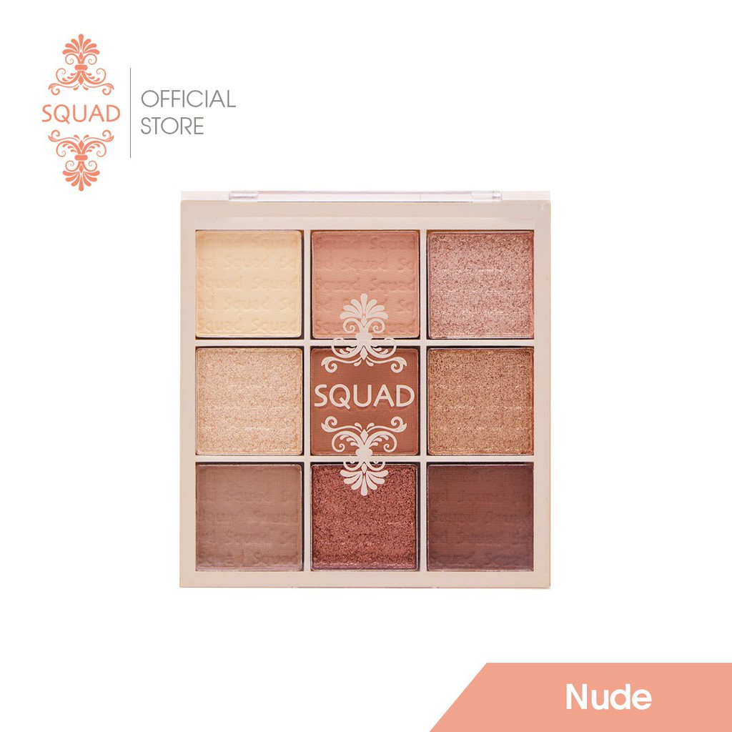 Squad Cosmetics NUDE Mini Eyeshadow Palette Shopee Philippines