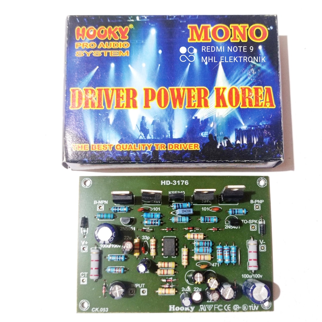 Korean Apex B500 Mono 750W Power Amplifier Driver Kit By Hooky Shopee