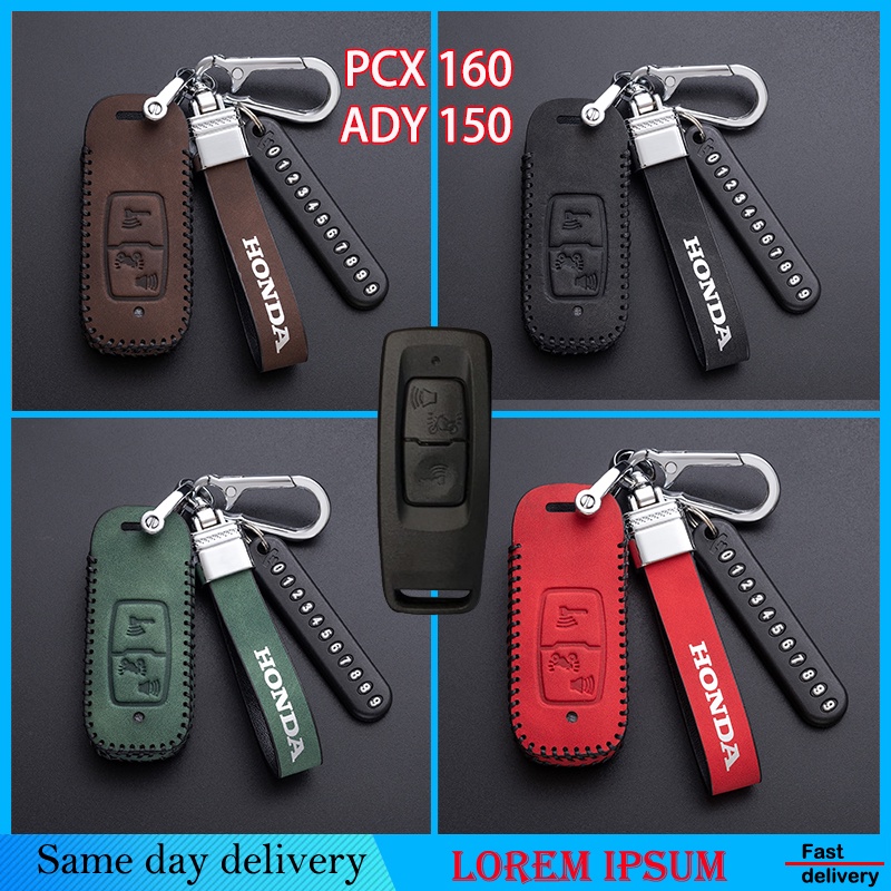 HONDA Pcx 160 Click Adv 160 Remote Key Leather Case Cover Pcx 160