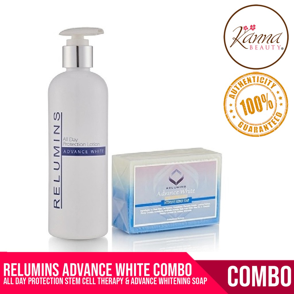 Relumins Advance White Stem Cell Therapy All In One Day Lotion And