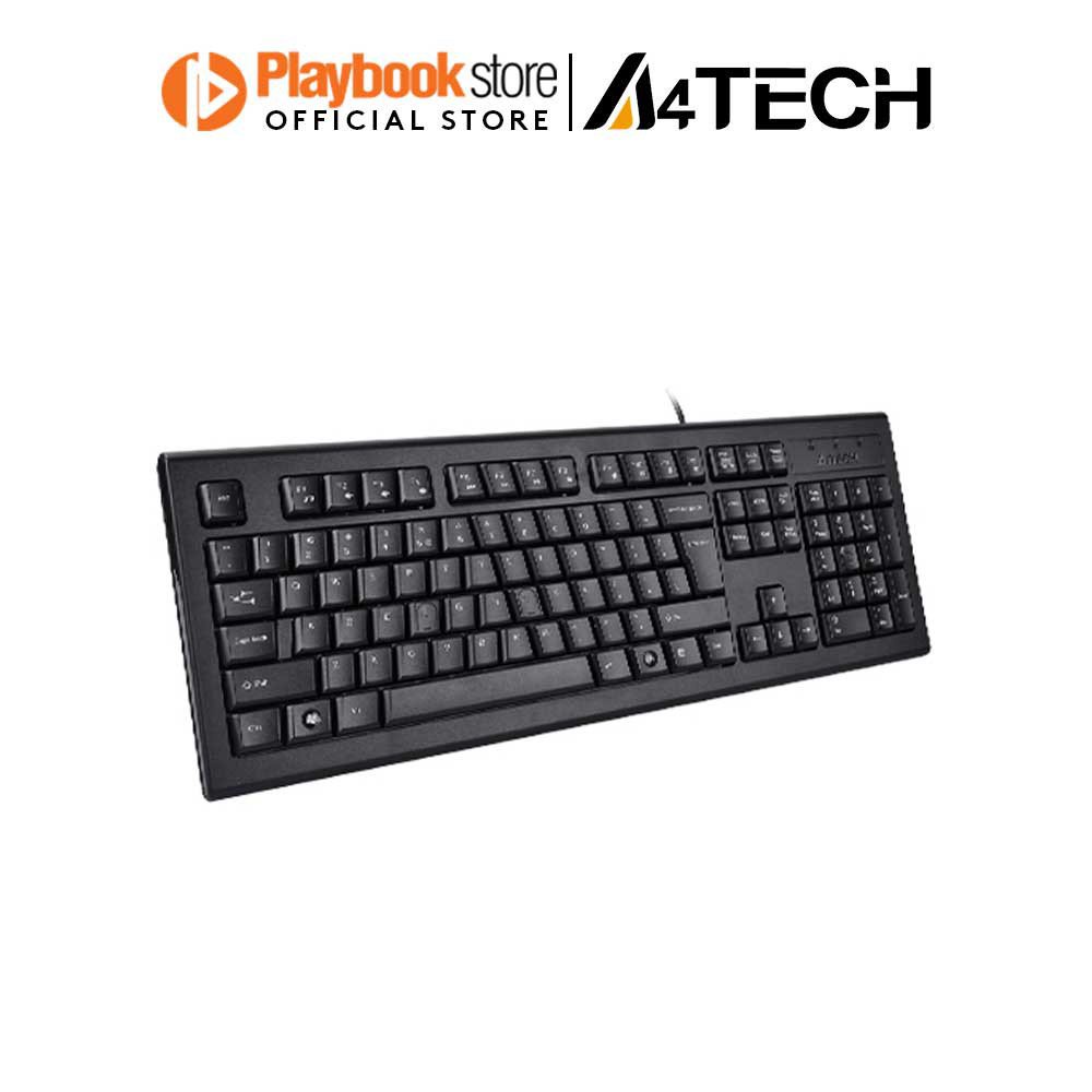 A4Tech KRS 85 USB Wired Keyboard Black Shopee Philippines