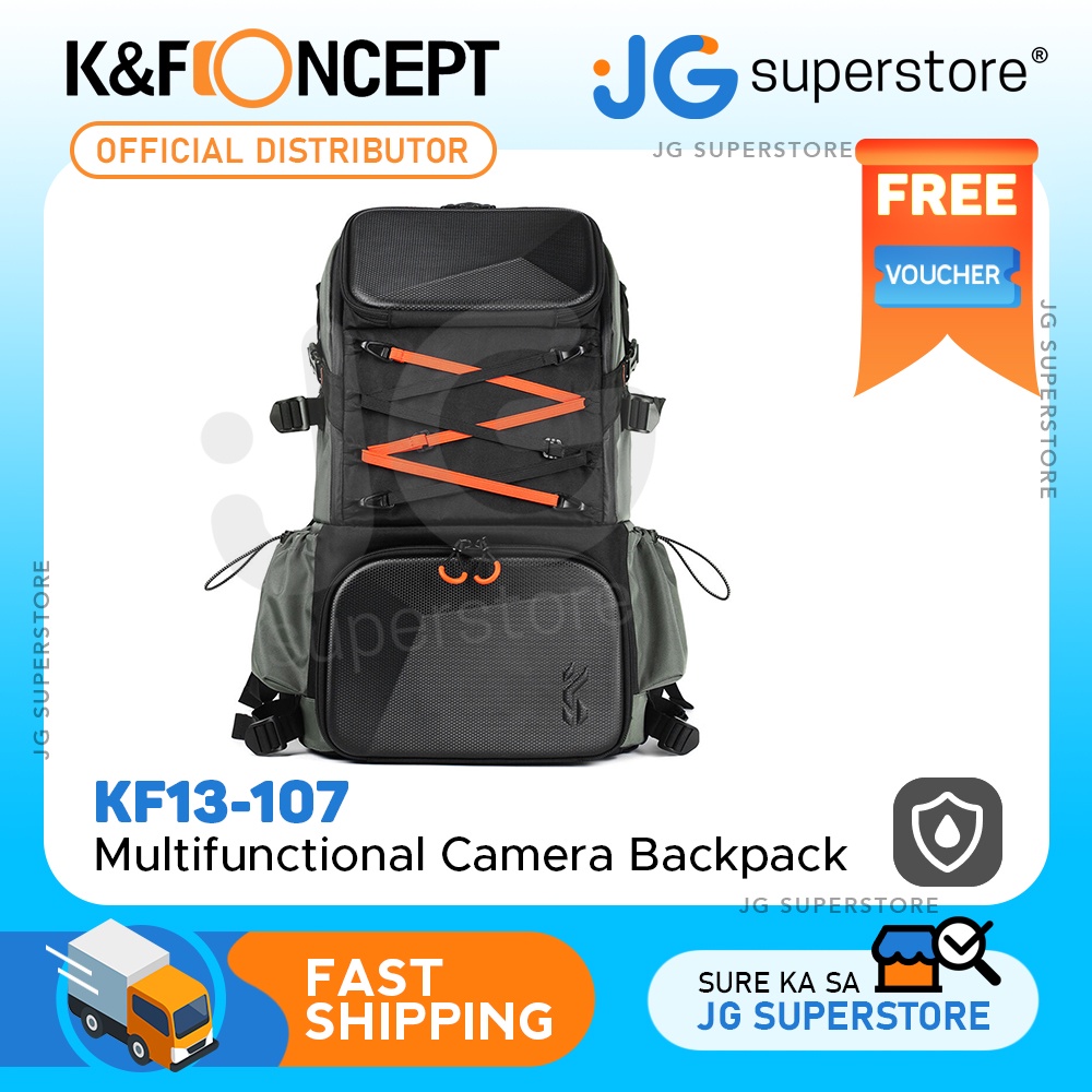 K F Concept Multifunctional Waterproof Professional Camera Backpack