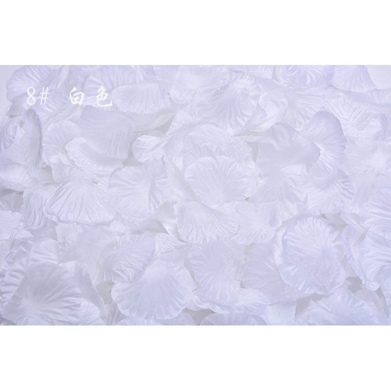 1000pcs Rose Petals Flower Girl Toss Fake Silk Petals Artificial Petals