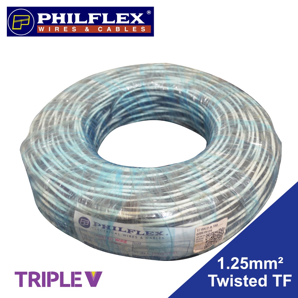 Philflex Twisted TF Wire 1 25mm 16 2 Shopee Philippines