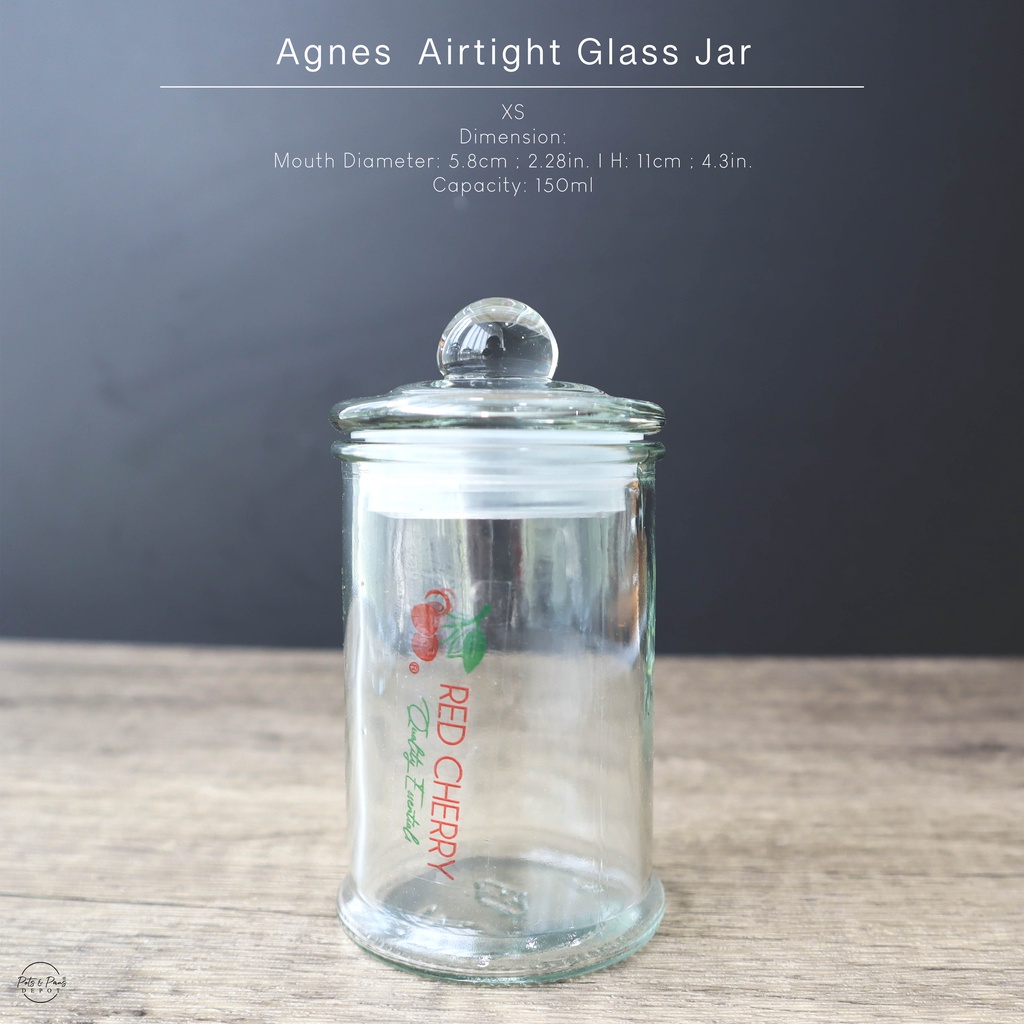 Agnes Airtight Glass Jar Shopee Philippines