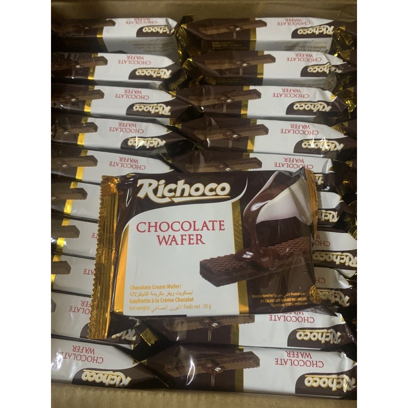 RICHOCO CHOCOLATE WAFER 50g Shopee Philippines