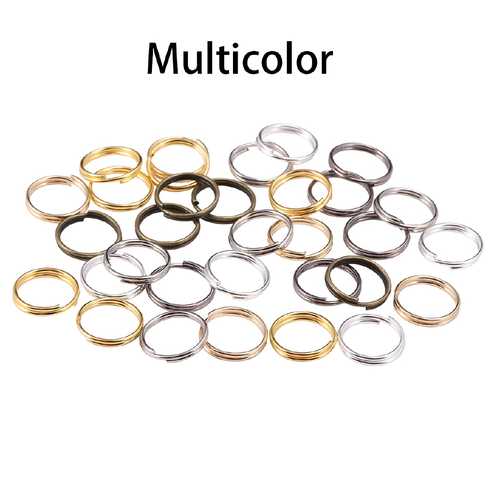 St Kunkka Pcs Mm Silver Gold Open Jump Rings Double Loops