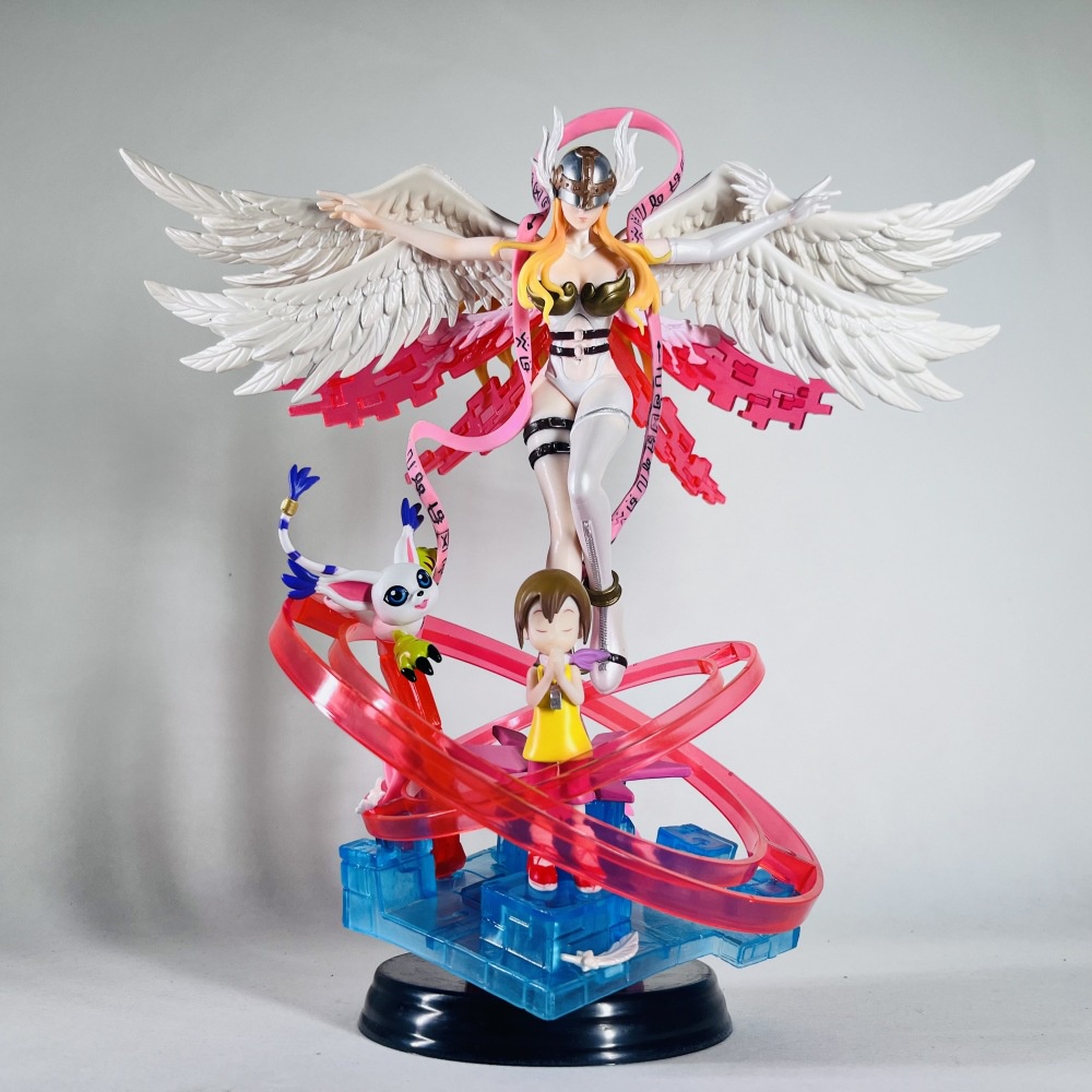 Digimon Adventure Angewomon Tailmon Yagami Hikari Gk Figure Collectible