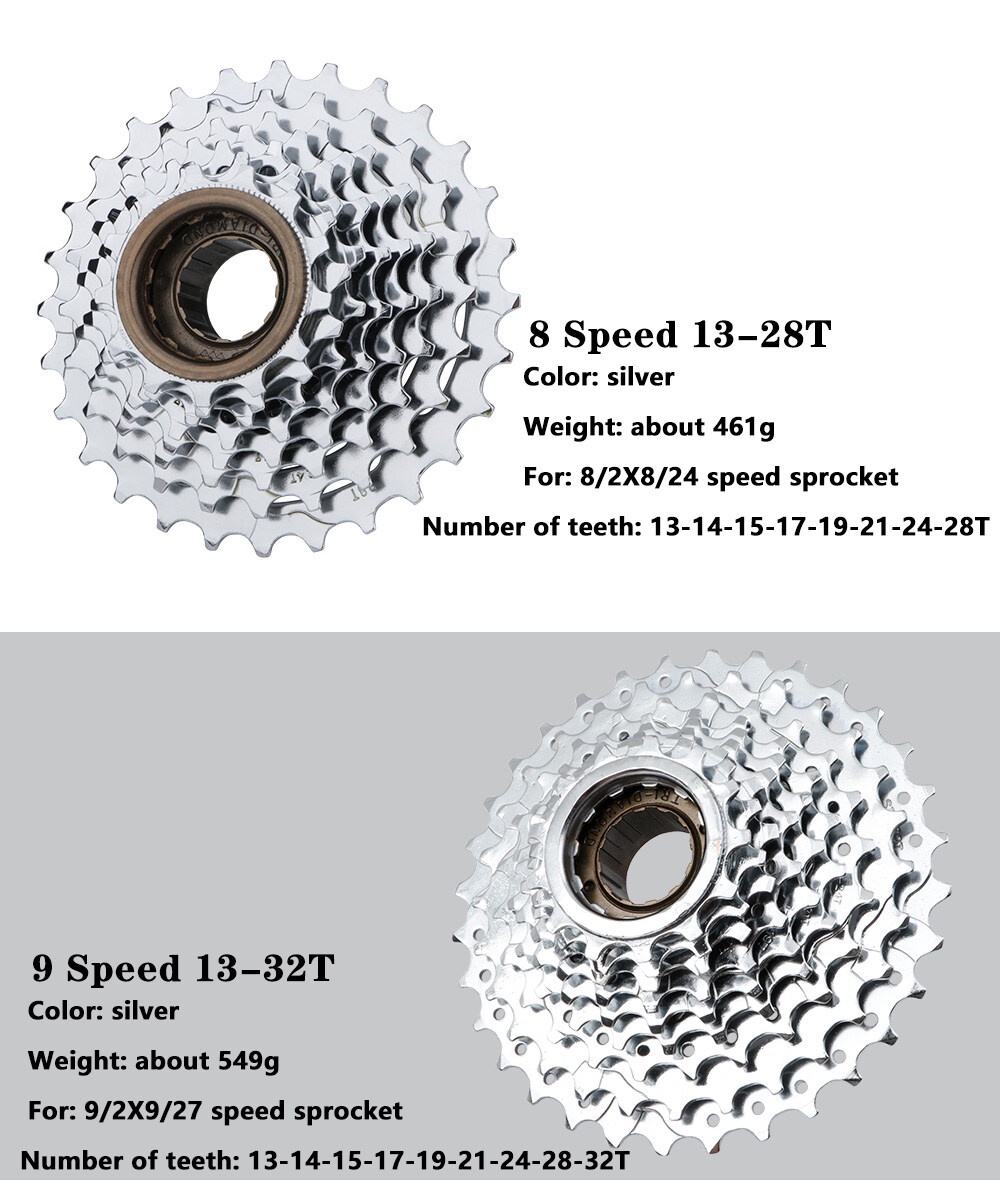 Meroca Mountain Bike Threaded Cassette Speed Thread Type