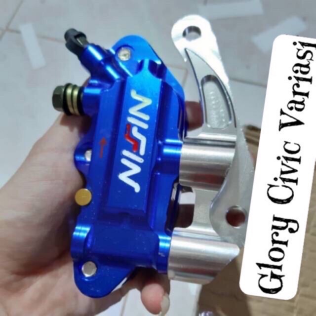 4 Piston Monoblock Caliper PLUS Bracket FINO MIO DISC 220MM Shopee