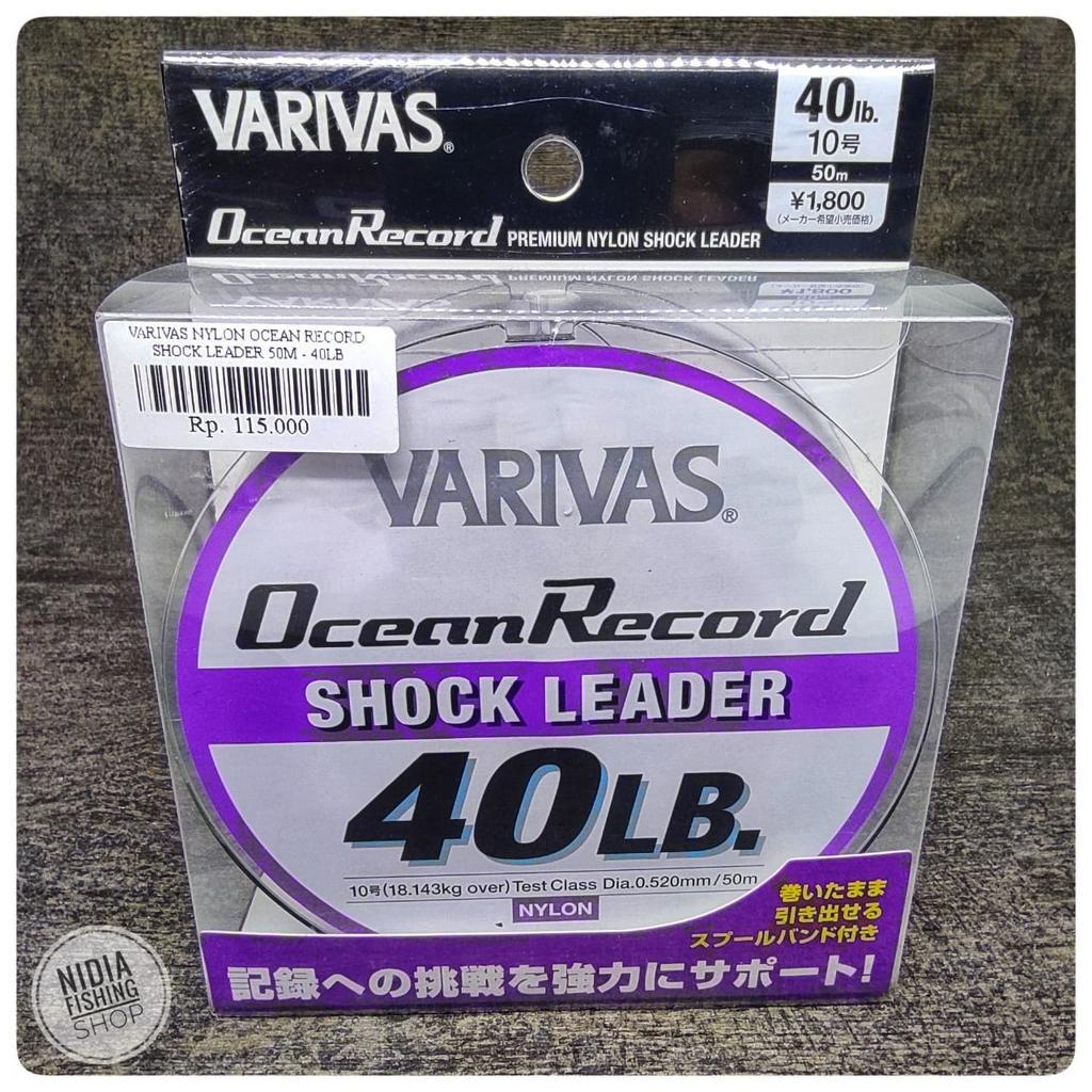 Leader String VARIVAS Ocean Record Shock Leader Nylon 50M Premium