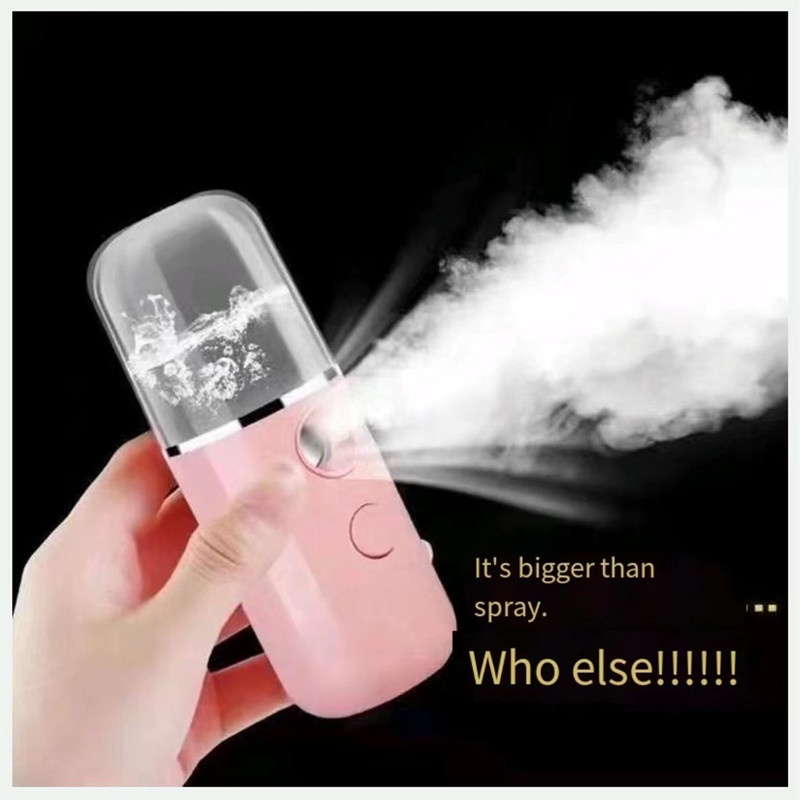 Portable Nano Mist Sprayer Mini Usb Rechargeable Face Spray Facial Body