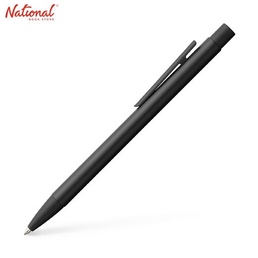 Faber Castell Neo Slim Fine Ballpoint Pen With Stylus Black Matt Black