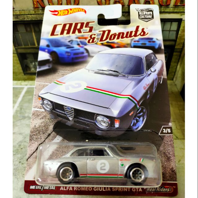 Hot Wheels Cars Donuts Alfa Romeo Giulia Shopee Philippines