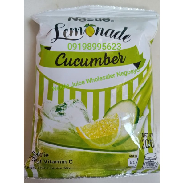 Nestle Cucumber Lemonade G Cod Shopee Philippines